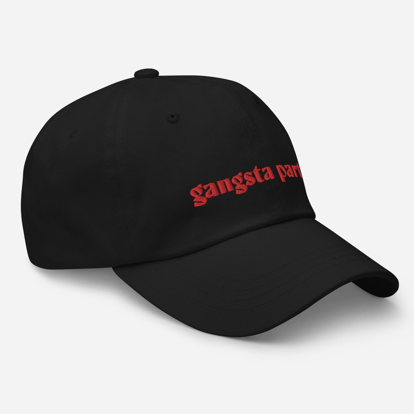 Cap - gangsta party - rot