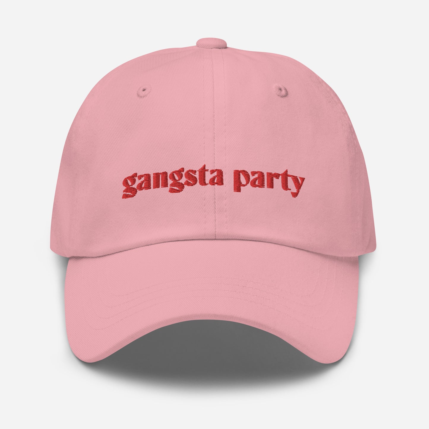 Cap - gangsta party - rot