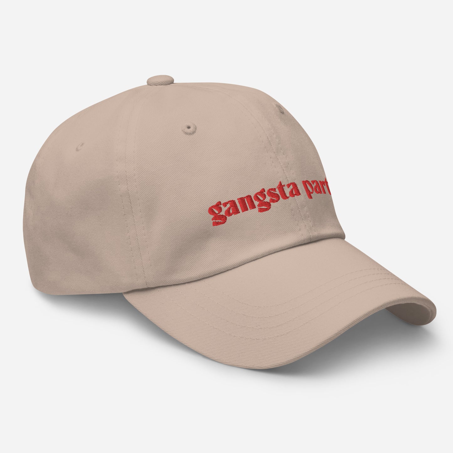 Cap - gangsta party - rot