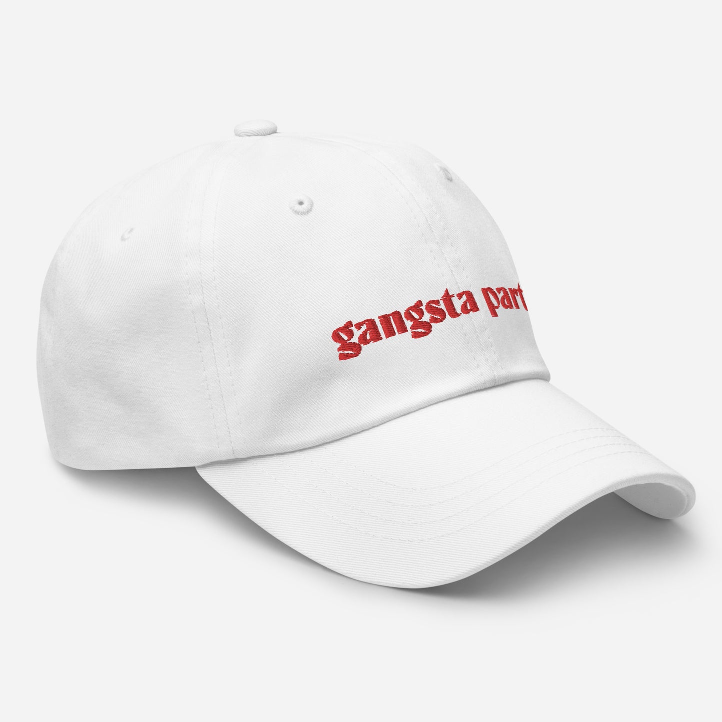 Cap - gangsta party - rot