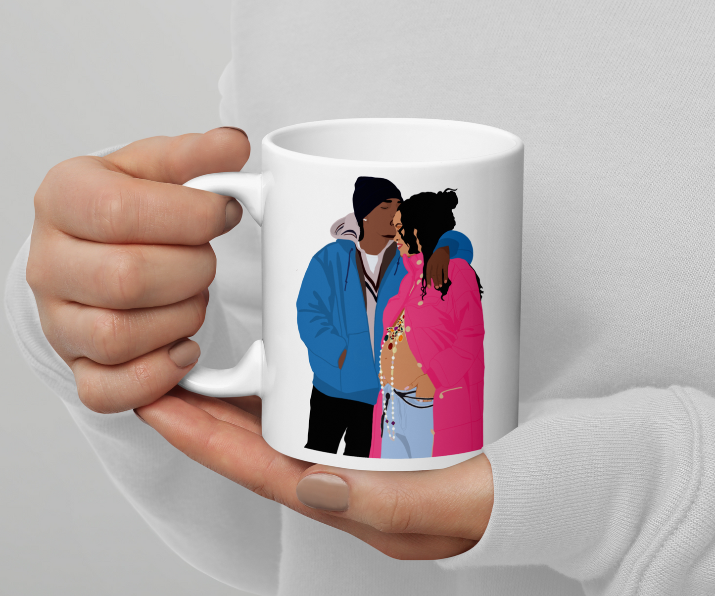 Rihanna x ASAP Rocky Tasse - we found love