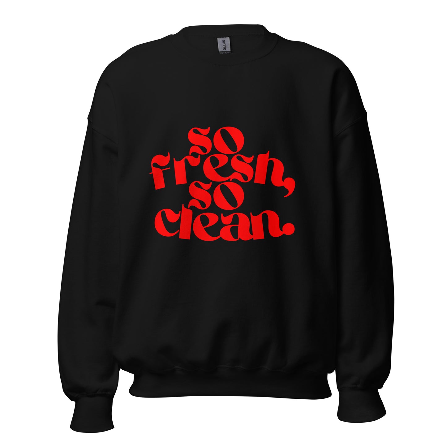 Unisex Sweater - so fresh, so clean - rot