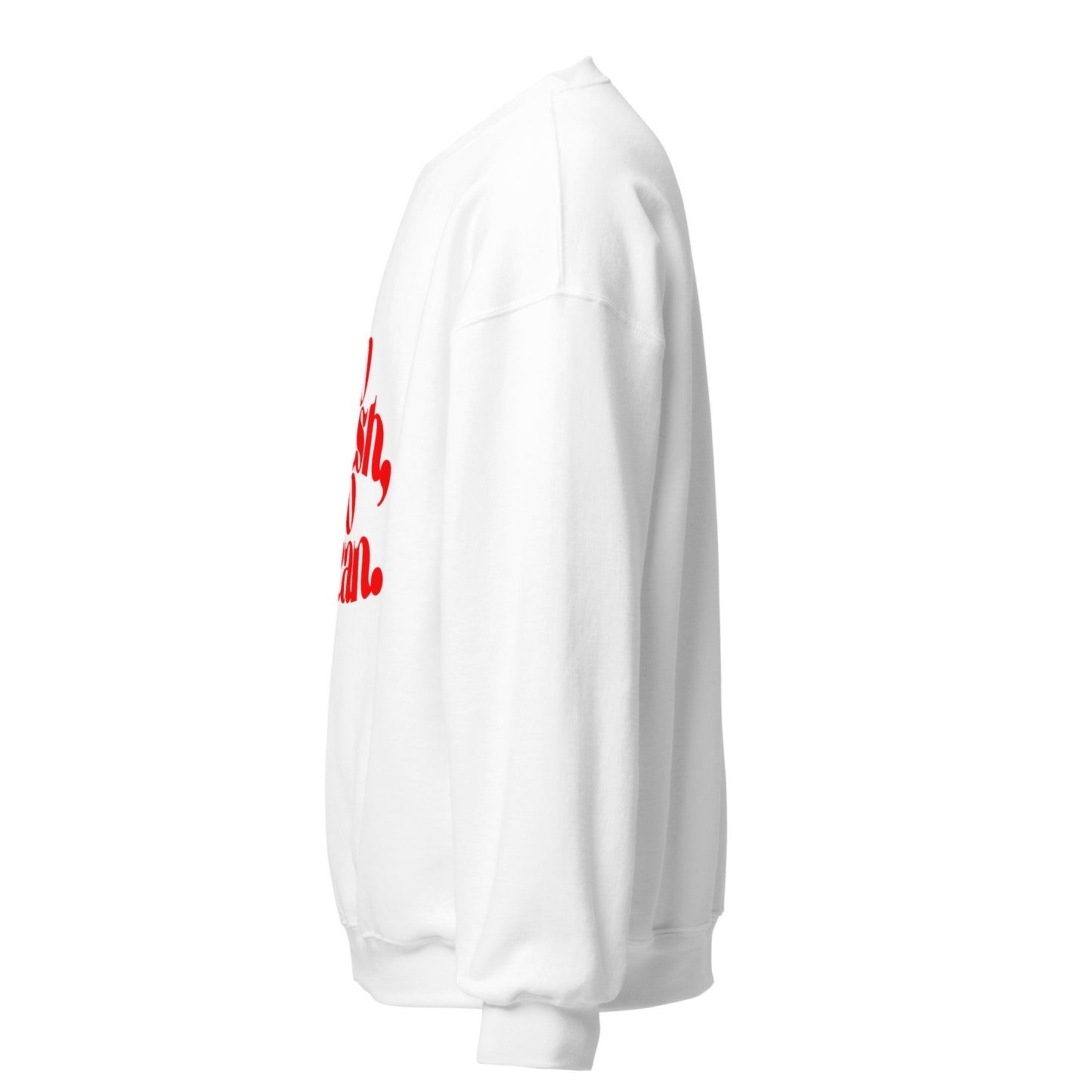 Unisex Sweater - so fresh, so clean - rot