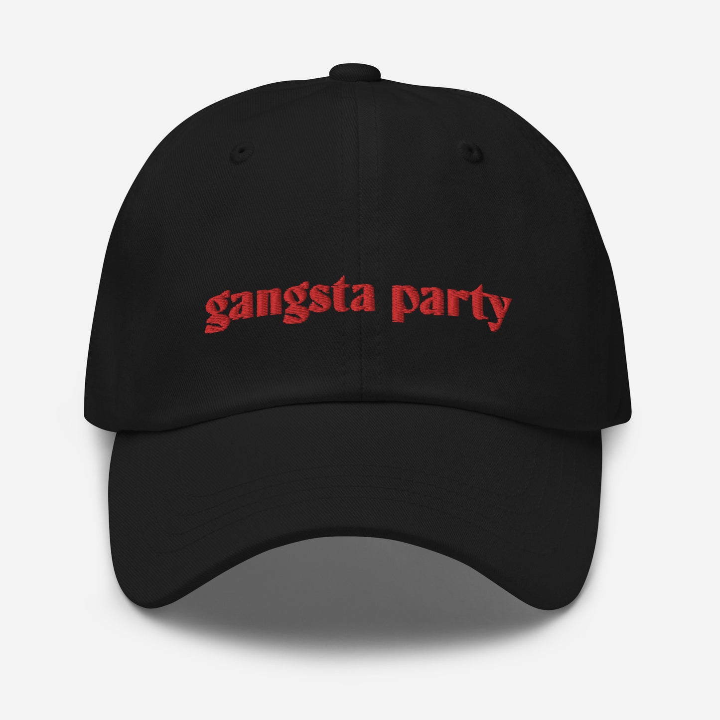 Cap - gangsta party - rot