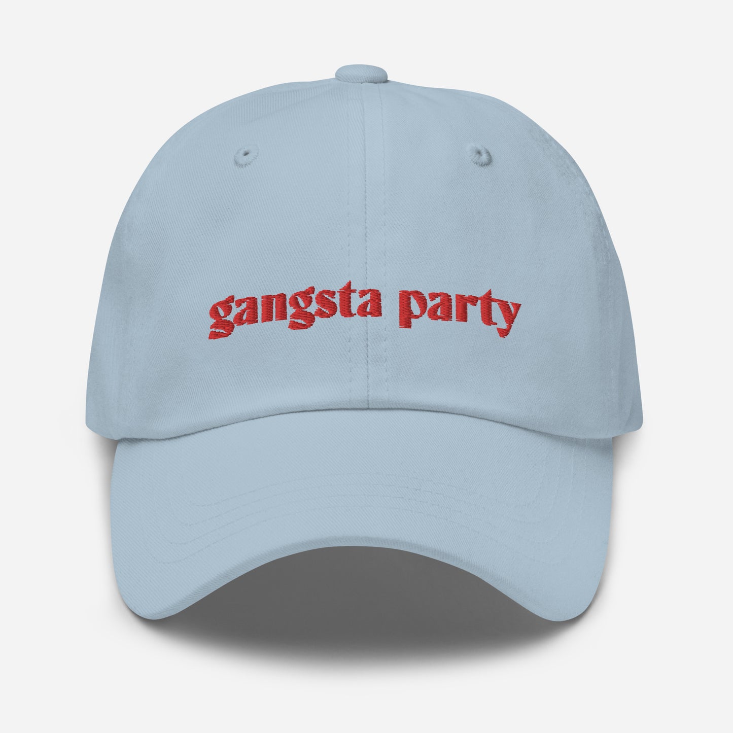 Cap - gangsta party - rot