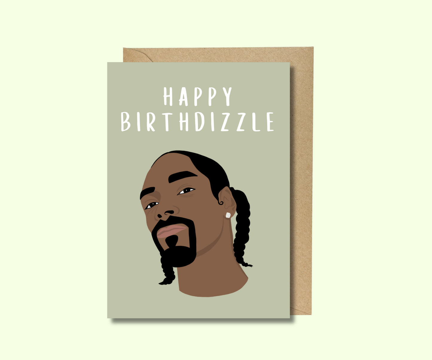 Snoop Dogg Geburtstagskarte - Happy Birthdizzle
