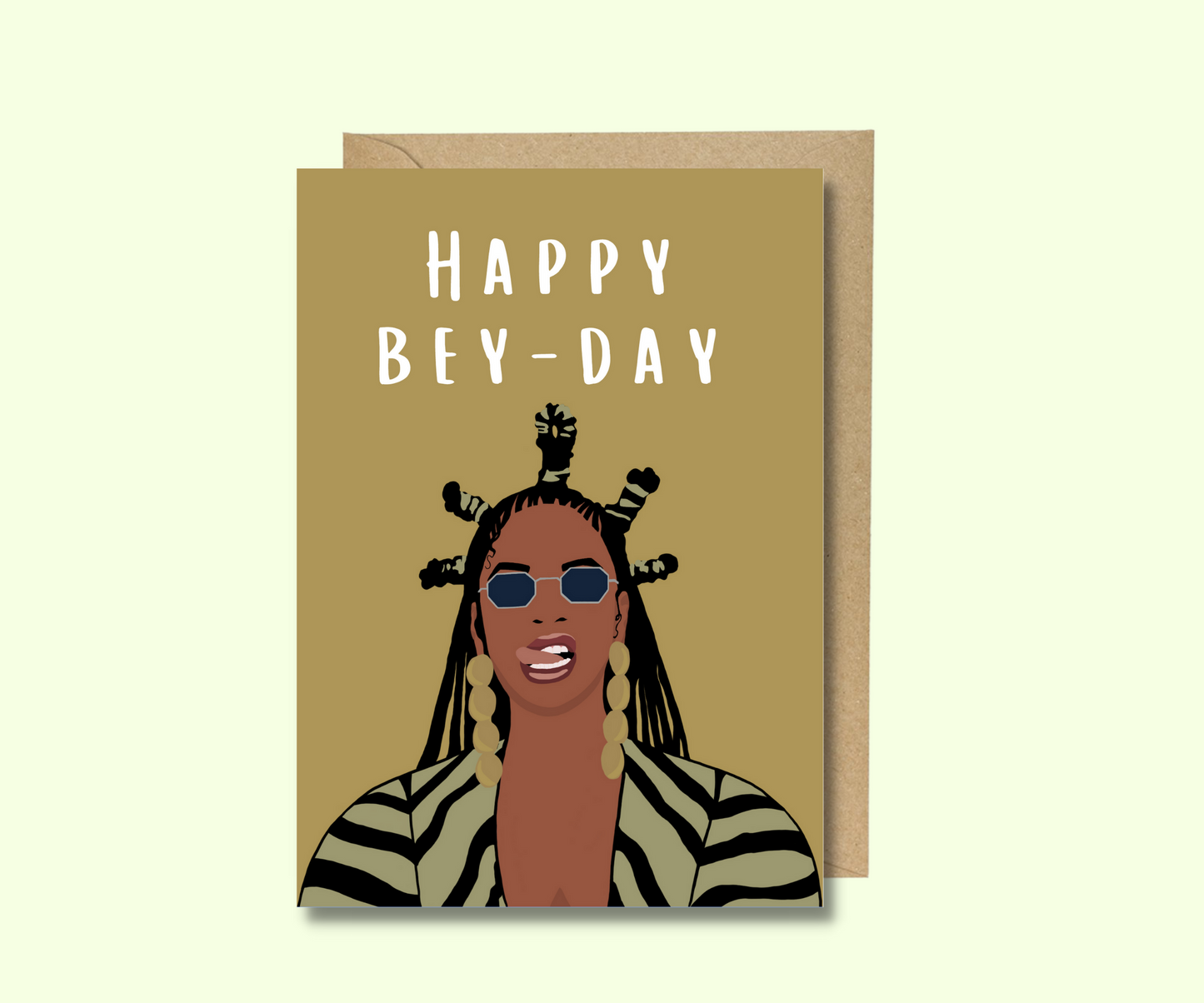 Beyoncé Geburtstagskarte - Happy Bey-Day