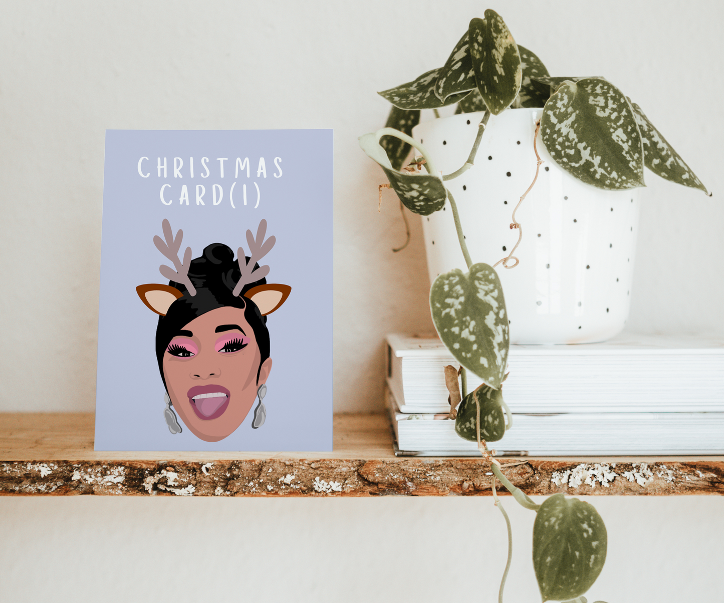 Cardi B Weihnachtskarte - Christmas Card(i)