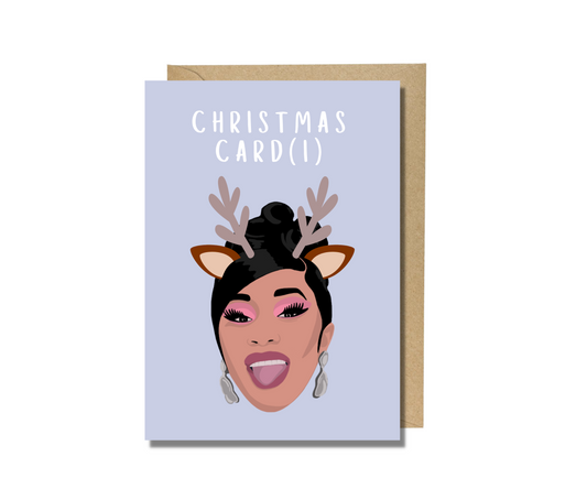 Cardi B Weihnachtskarte - Christmas Card(i)