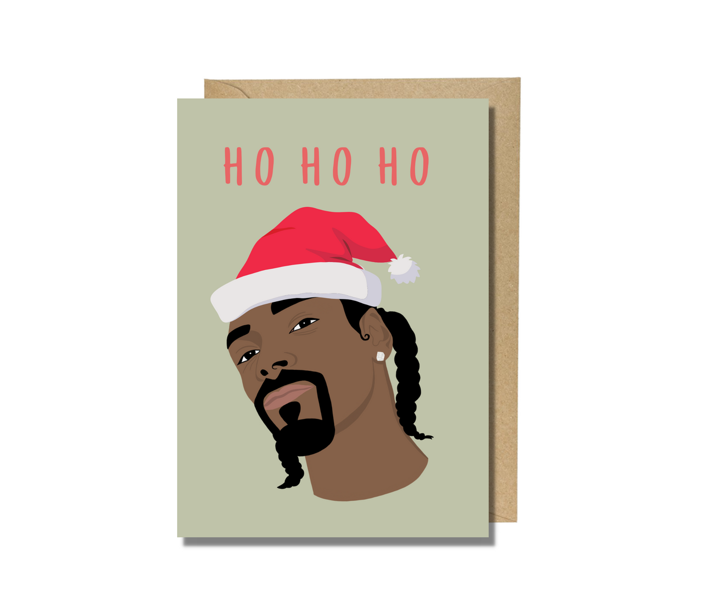 Snoop Dogg Weihnachtskarte - Ho Ho Ho