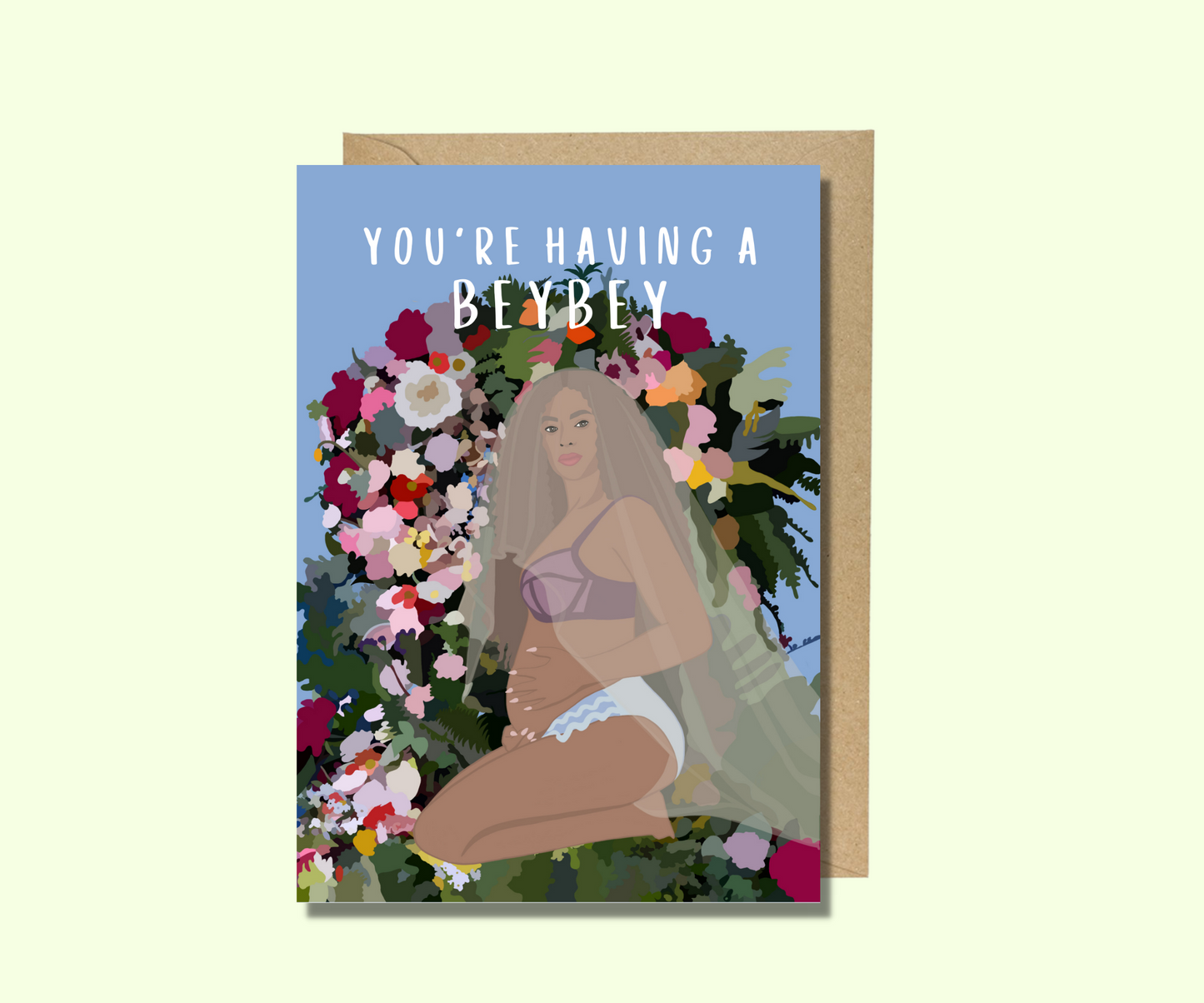 Beyoncé Grußkarte - You're having a BeyBey